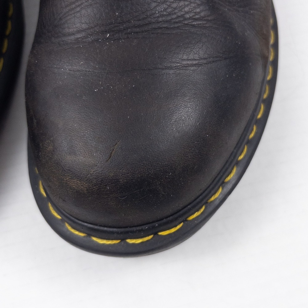 Dr Martens 1461 Oxford Mens 11 Black Leather Made in England Vintage Grunge Shoe - Picture 7 of 8